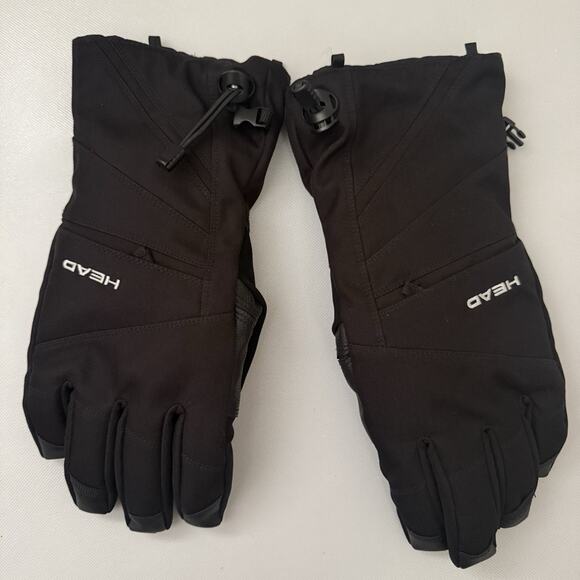 HEAD SENSATEC Men's Black Windproof Waterproof Hybrid Gloves Ski Snow XL - Picture 1 of 5